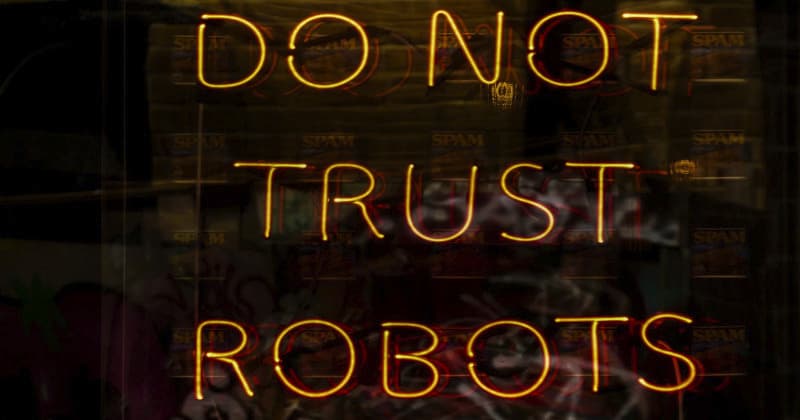 Affiliates and trust - do not trust robots